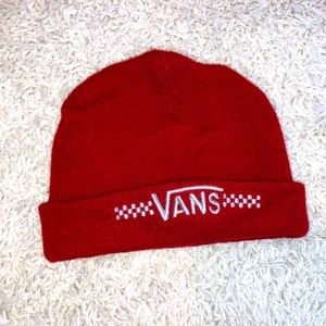 Red Vans Beanie